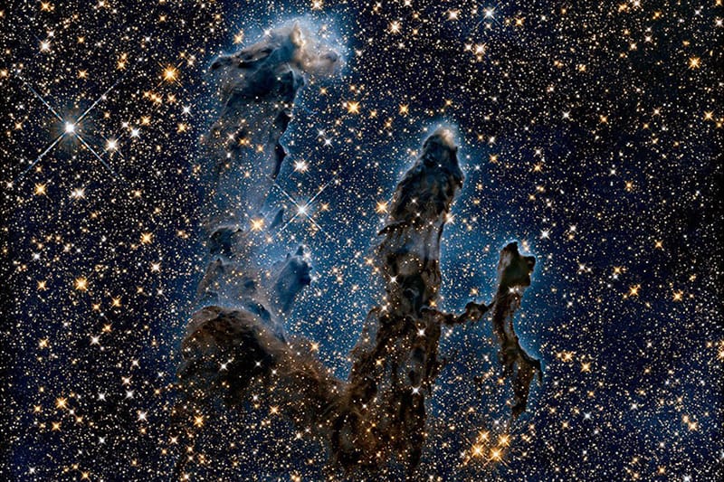 NASA 發佈鷹狀星雲「創生之柱」最新宇宙照片