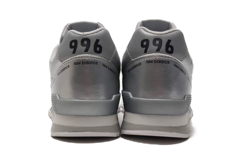 New Balance 經典鞋型 996 全新純銀配色發佈