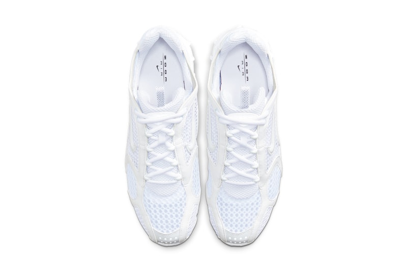 Nike Air Zoom Spiridon Cage 2 全白配色登場