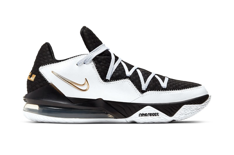 Nike LeBron 17 Low 全新配色「Metallic Gold」正式發佈