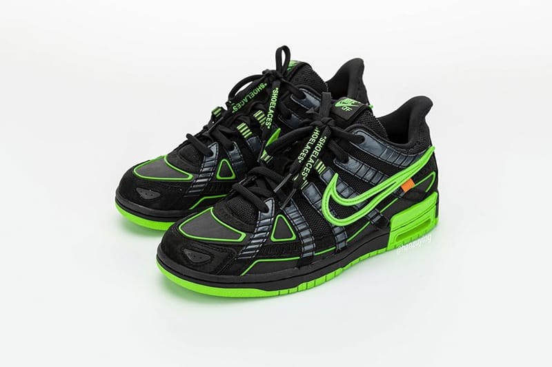 Off-White™ x Nike Air Rubber Dunk 最新聯名鞋款高清圖輯率先曝光