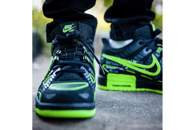 Off-White™ x Nike Air Rubber Dunk 最新聯名鞋款上腳圖輯曝光