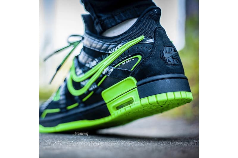 Off-White™ x Nike Air Rubber Dunk 最新聯名鞋款上腳圖輯曝光