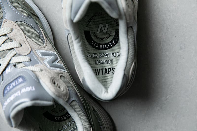 WTAPS x New Balance 最新聯名鞋款 M992 官方圖輯、發售情報正式公開