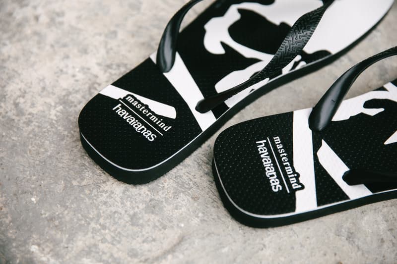 率先近赏 Havaianas 联乘 mastermind JAPAN 拖鞋系列