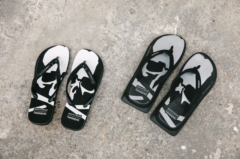 率先近赏 Havaianas 联乘 mastermind JAPAN 拖鞋系列