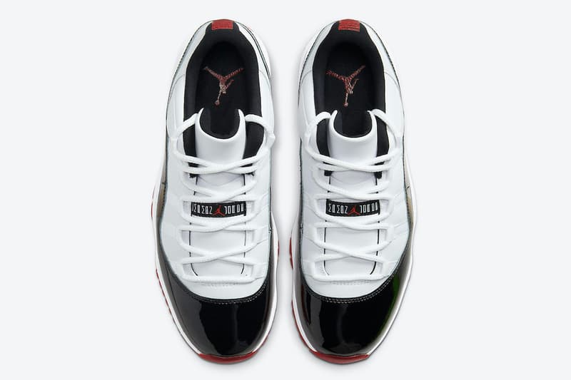 Air Jordan 11 Low 人氣配色「White Bred」官方圖輯發佈