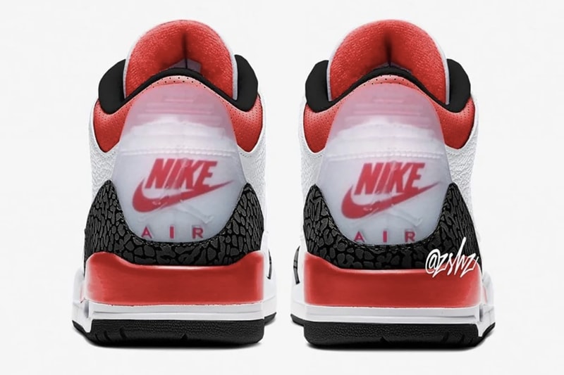 Air Jordan 3 人氣配色「Fire Red」將以全新雙 Logo 設計呈現？