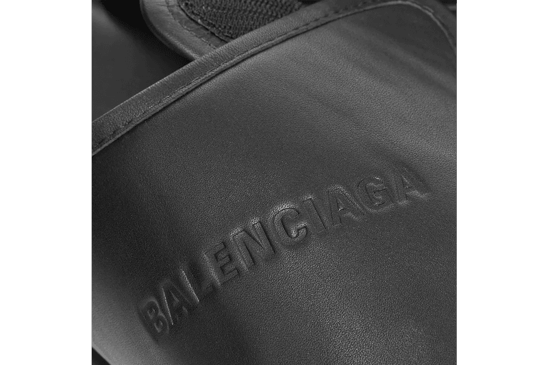 Balenciaga 推出全新上乘皮革家用拖鞋