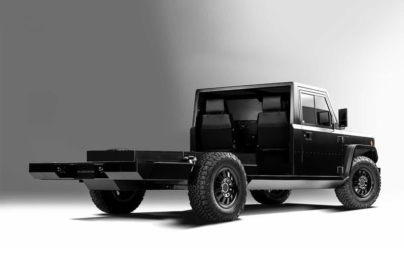 Bollinger 推出最新商用車型 B2 Chassis Cab
