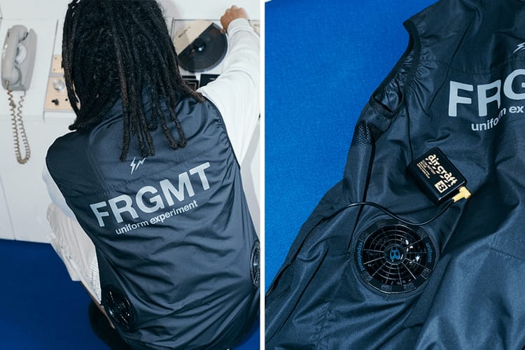 uniform experiment x BURTLE 氣冷外套 ver2.0 預告釋出