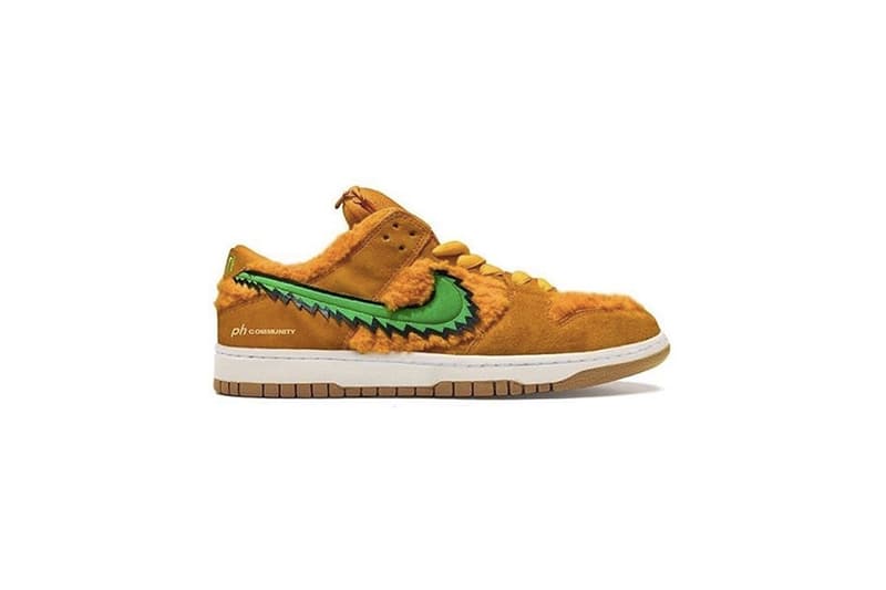 Grateful Dead x Nike SB Dunk Low 全新「小熊」聯名發售情報公開