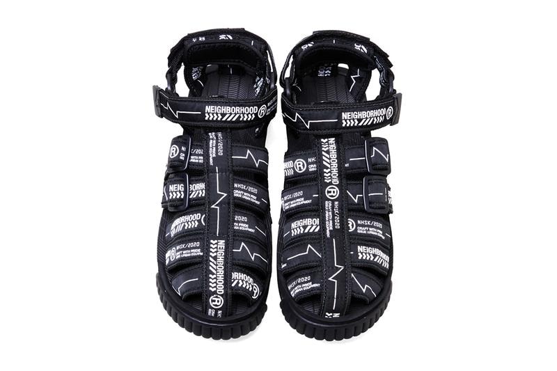 NEIGHBORHOOD x SHAKA 聯名別注 Hiker 涼鞋款式