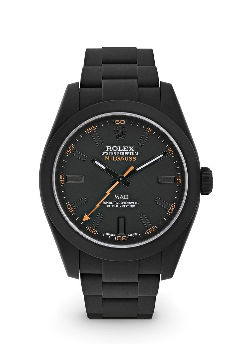 MAD Paris 打造 Rolex 全新 Sea-Dweller 和 Milgauss 定製腕錶