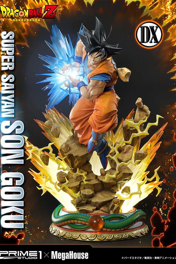 MegaHouse x Prime 1 Studio 聯乘《Dragon Ball Z》悟空 Super Saiyan 型態雕像