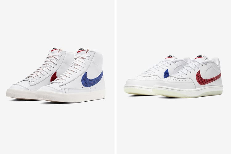 Nike 推出全新 Blazer Mid '77 Vintage 與 Sky Force 3/4「蛇鱗」配色
