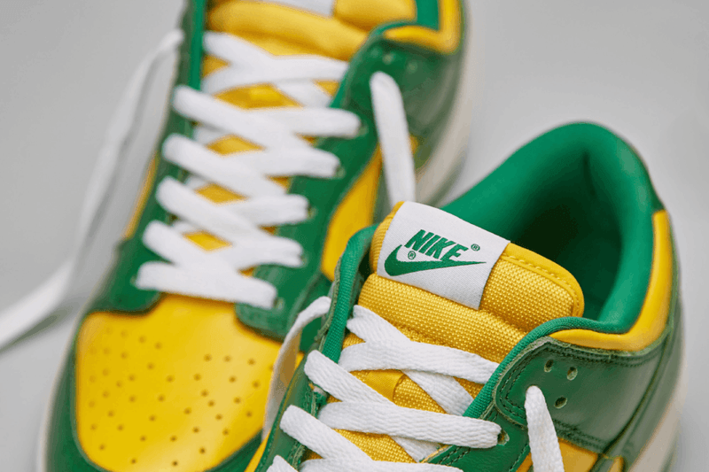 率先近賞 Nike 大熱鞋款 Dunk Low 全新配色「Brazil」