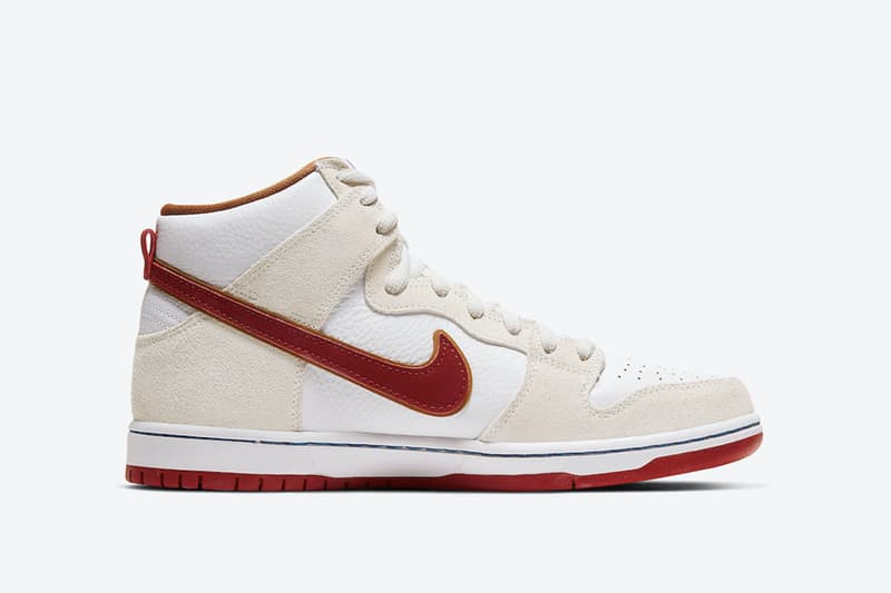 Nike SB 全新 Dunk Hi「Team Crimson」配色官方相片釋出
