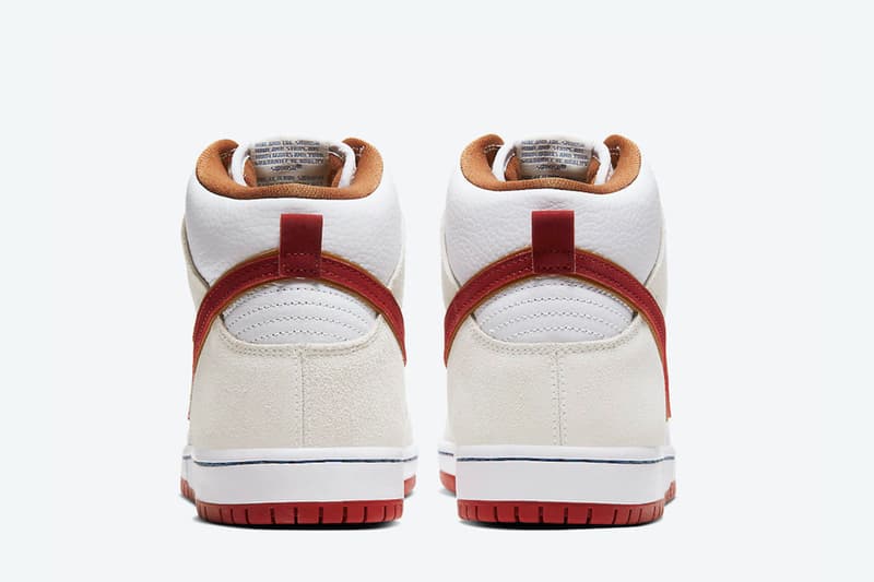 Nike SB 全新 Dunk Hi「Team Crimson」配色官方相片釋出