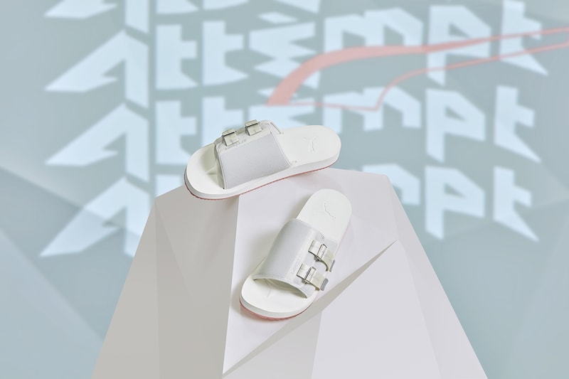 PUMA X ATTEMPT 联名 PUMA Wilo ATTEMPT 拖鞋即将发售