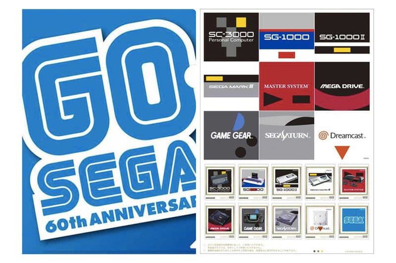 60 周年紀念－SEGA 經典遊戲主機推出紀念郵票系列