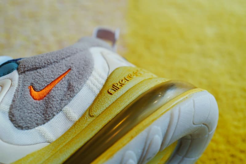 近賞 Travis Scott x Nike Air Max 270 React 聯名鞋款