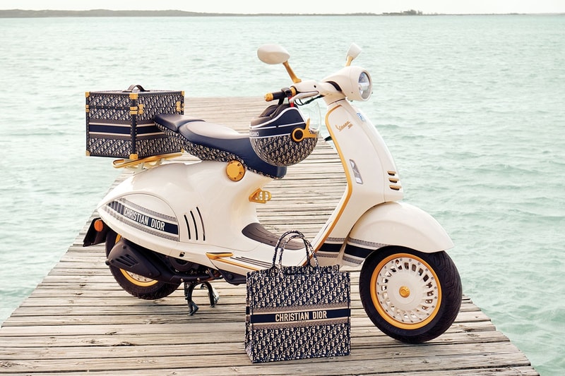从 Dior 电单车出发，回顾 5 台由时尚单位跨界设计的 Vespa 踏板车