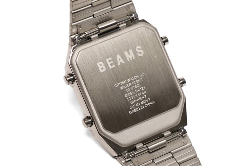 Citizen x BEAMS 別注「ANA-DIGI TEMP」手錶全新配色登場