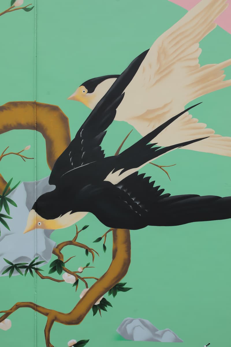 视觉艺术家林子楠全新壁画作品「Intergrowth」