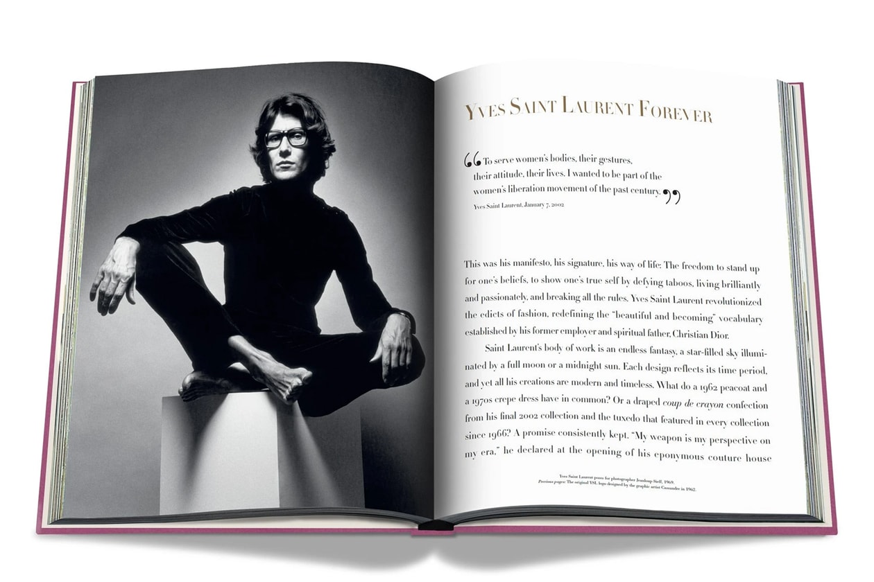 这本新书收录了 Yves Saint Laurent 最具标志性的 100 件作品 