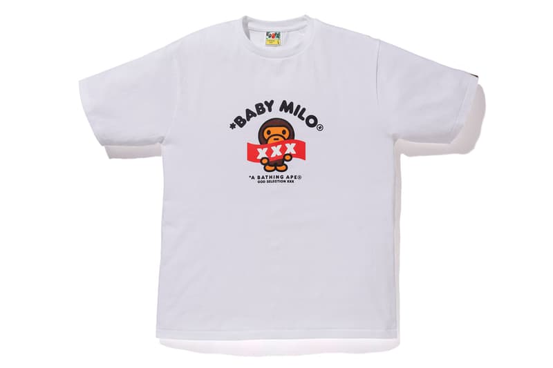 A BATHING APE® x GOD SELECTION XXX 聯乘系列再次上架