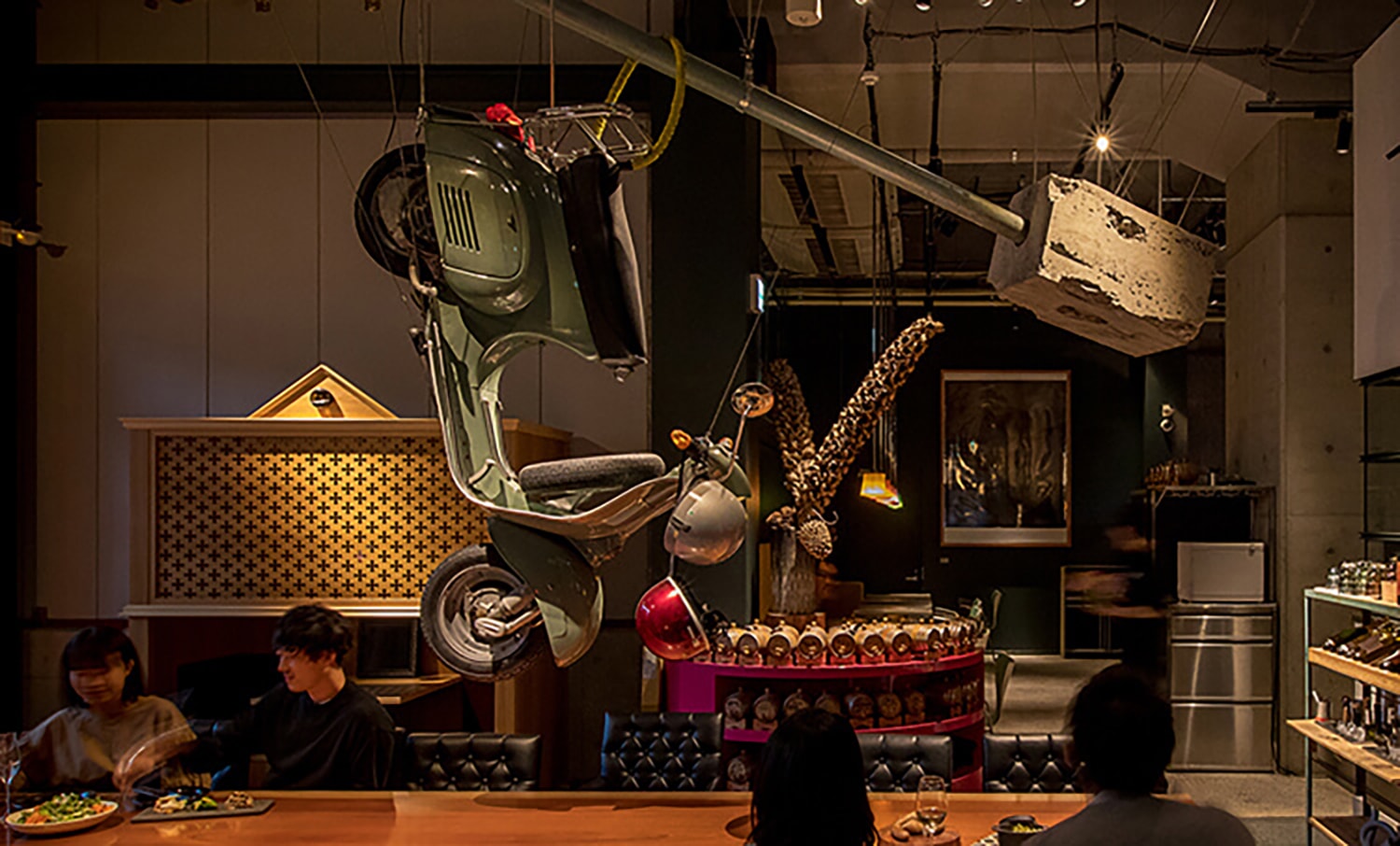 BBB Vol.2「甜酸苦辣鲜」餐厅介绍:位于中目黑高架桥下,三原康裕最喜爱的窑烤肉料理艺术餐厅 Pavilion