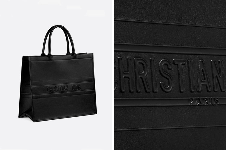 Dior 人氣包款 Book Tote 推出全新黑魂版本