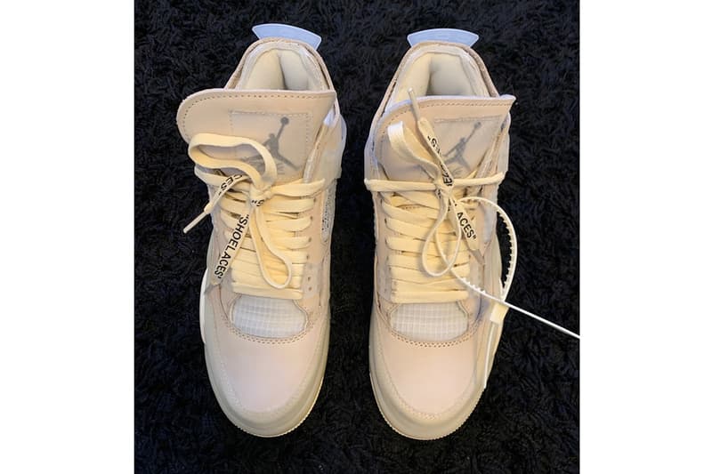 知名滑手 Erik Arteaga 曝光 Off-White™ x Air Jordan 4 未發售配色「Sail」