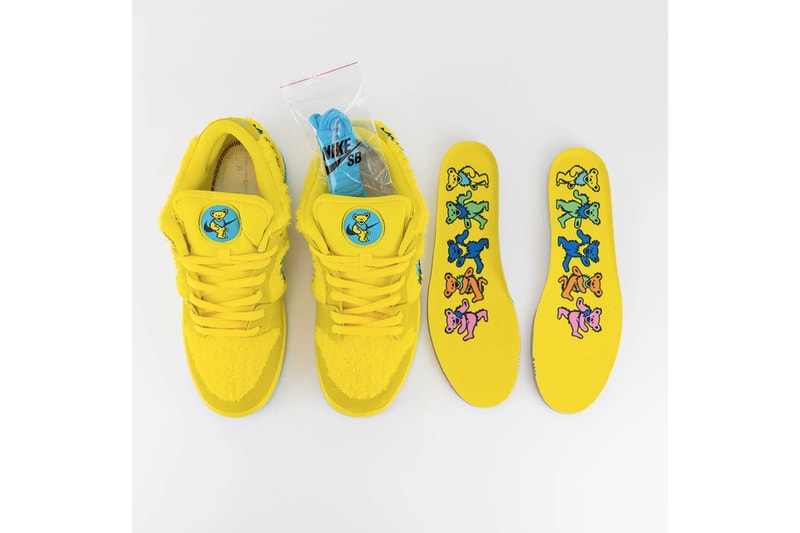 Grateful Dead x Nike SB Dunk Low 全新「小熊」聯名高清近賞圖輯曝光