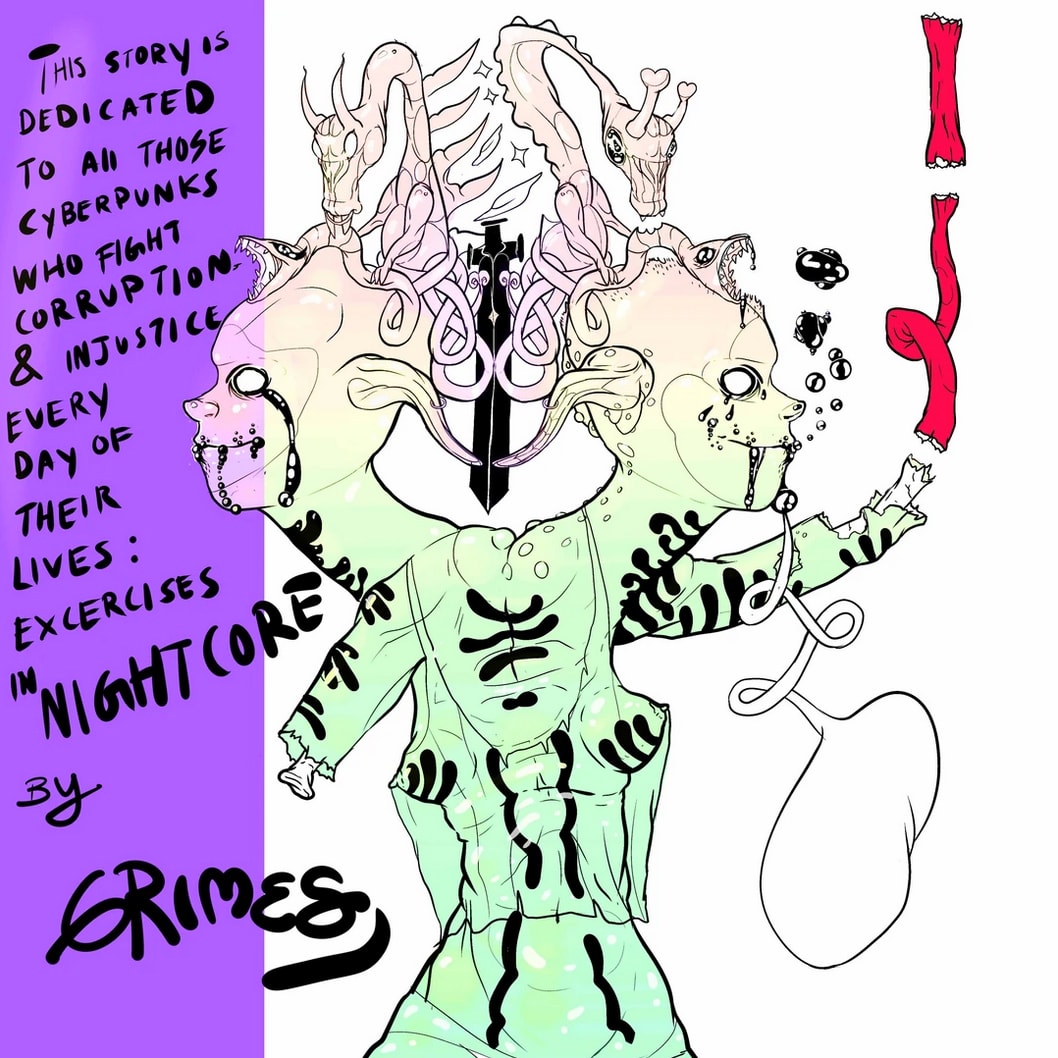 除了拍卖灵魂，Grimes 的「Selling Out」线上艺术展还有哪些艺术品？