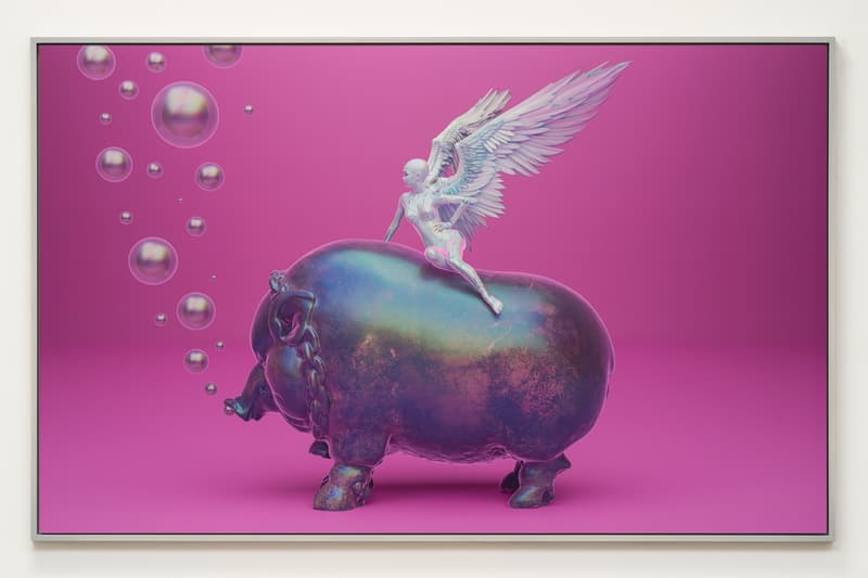 近賞 Elon Musk 女友 Grimes 首次個人藝展《Selling Out》中的藝術作品