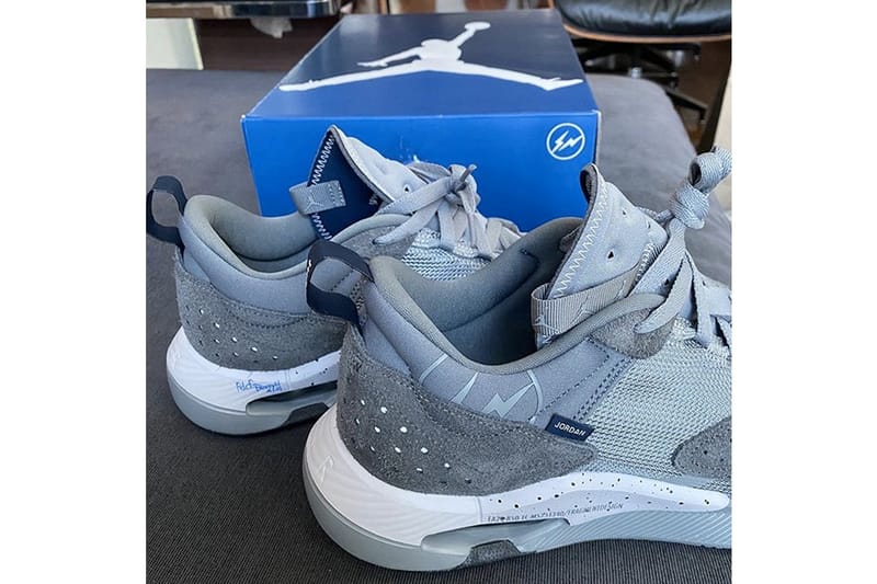 藤原浩再次曝光全新 fragment design x Jordan Brand 神秘聯名鞋款