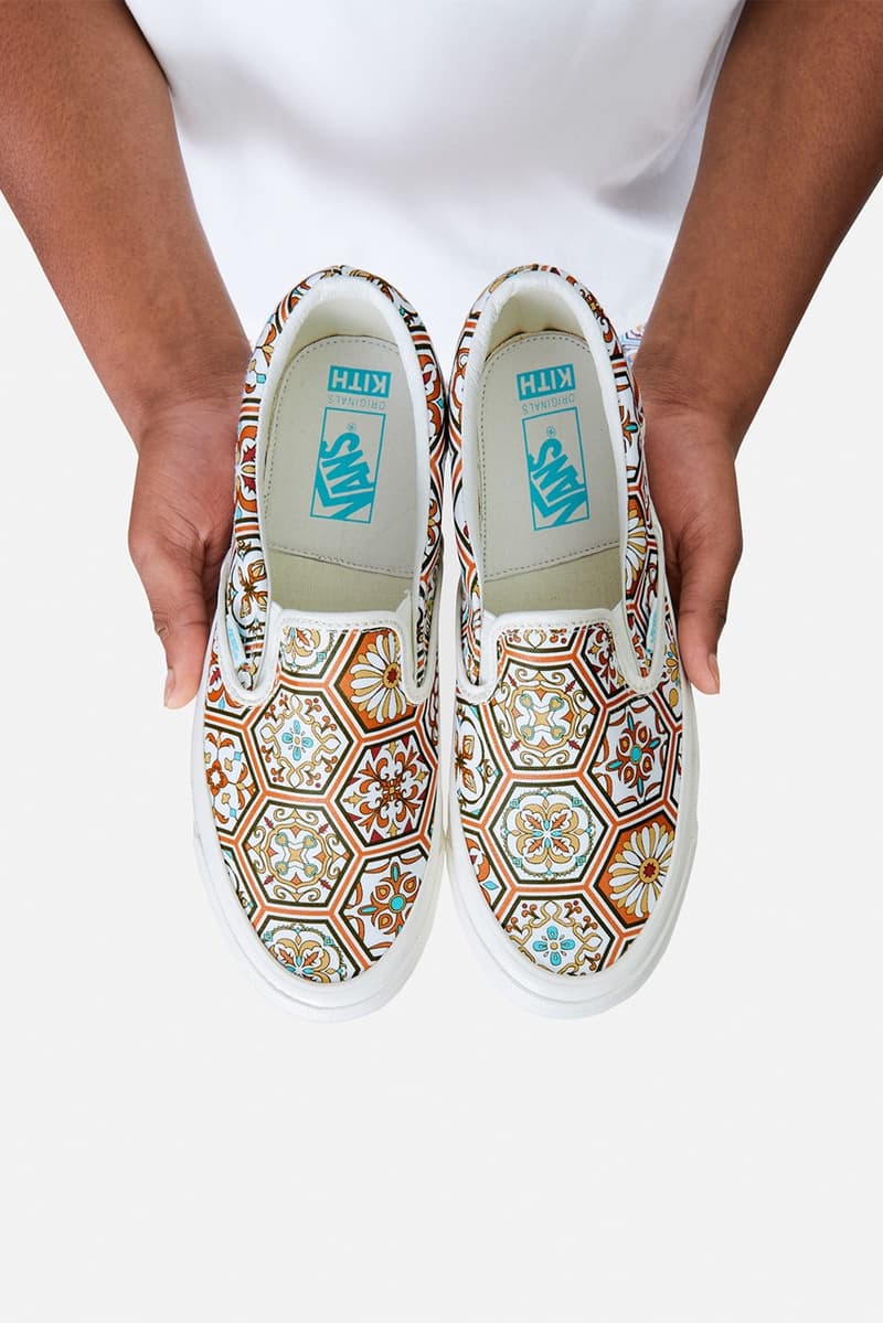 KITH x Vans 推出摩洛哥瓷磚圖案 Slip-On 系列