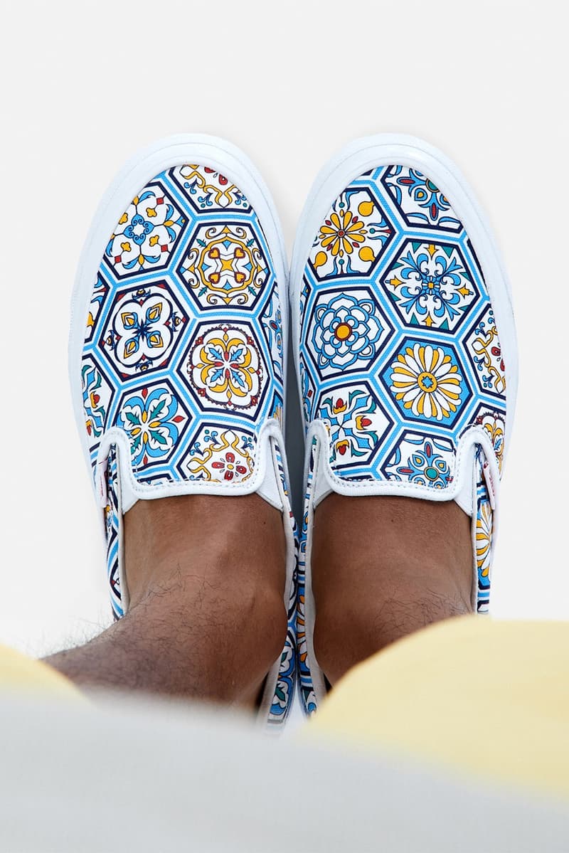 KITH x Vans 推出摩洛哥瓷磚圖案 Slip-On 系列