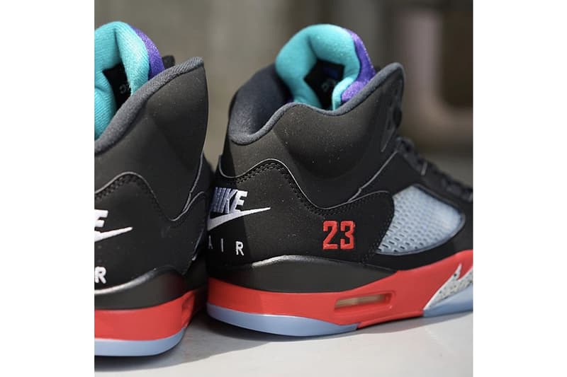 Air Jordan 5 最新配色「Top 3」近賞圖輯率先曝光
