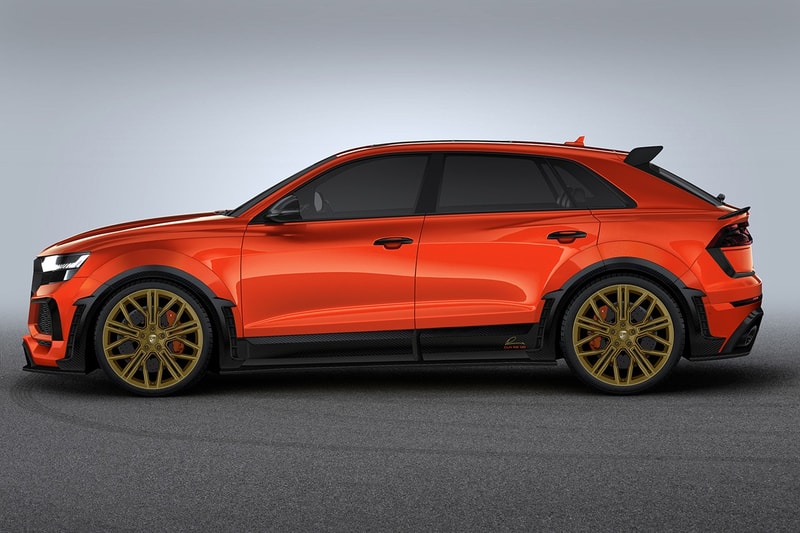 LUMMA Disign 打造 700 匹制動馬力 Audi RSQ8 改裝車型