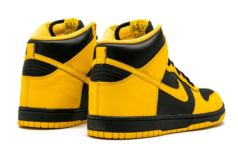 消息稱 Nike Dunk High 經典配色「Black Varsity Maize」即將復刻推出