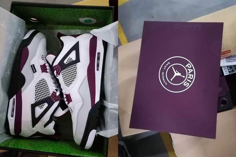 率先預覽 Jordan Brand x Paris Saint-Germain 全新聯乘 Air Jordan 4