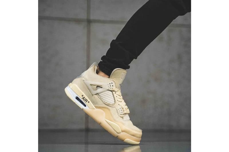 率先近賞 Off-White™ x Air Jordan 4 最新聯名鞋款上腳圖輯