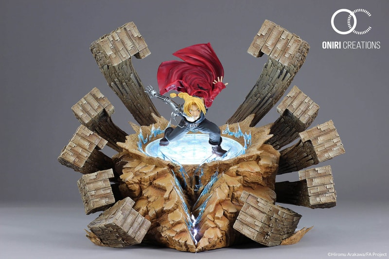 Oniri Creations 推出《鋼之鍊金術師》Edward Elric 1：6 最終戰鬥場景雕像
