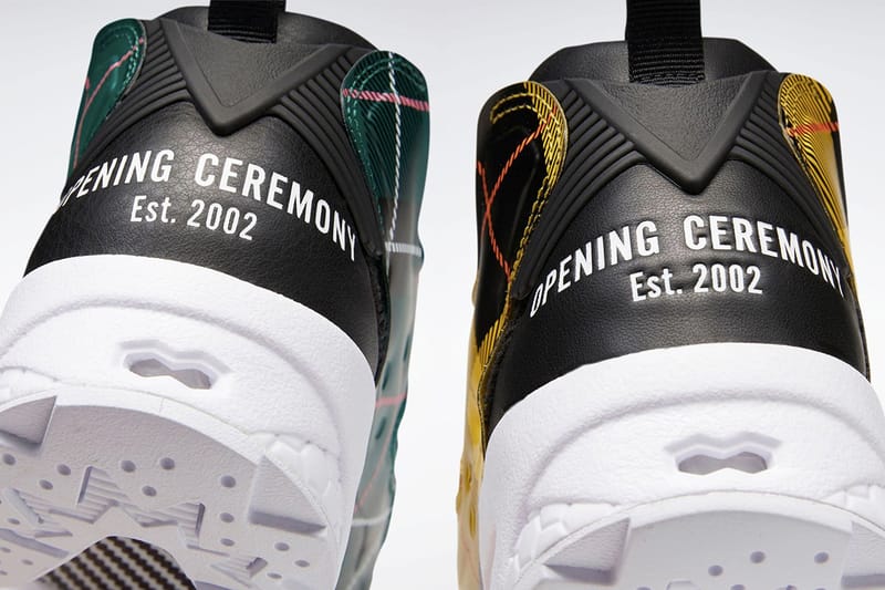 Opening Ceremony x Reebok 聯手打造別注格紋 Instapump Fury 鞋款