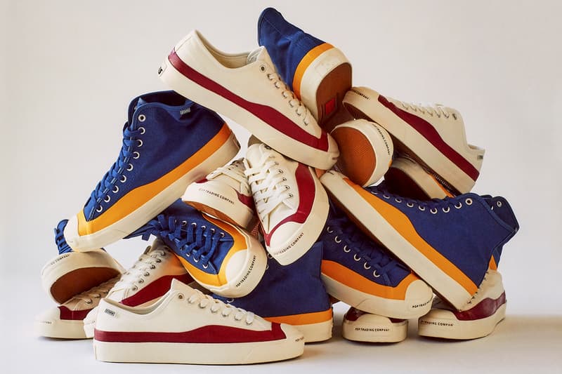 Converse CONS 聯乘 Pop Trading Company 推出別注 Jack Purcell 鞋款系列