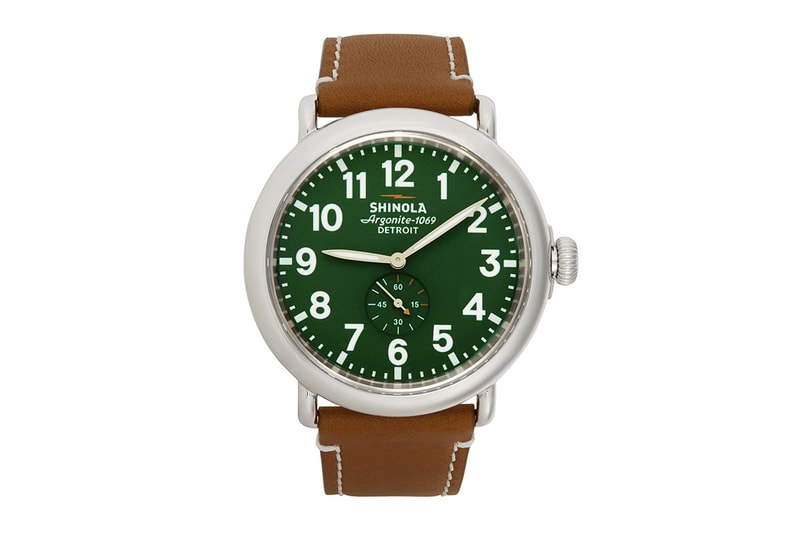 美製 Shinola「The Runwell」手錶帶來多種不同配色