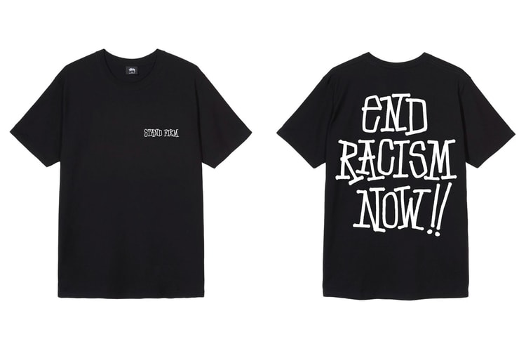 Stüssy 推出反種族主義別注系列 T-Shirt